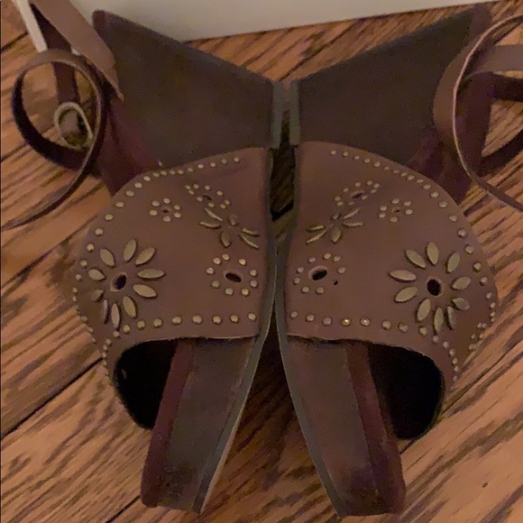 Beautiful, wedge sandals - Picture 4 of 4